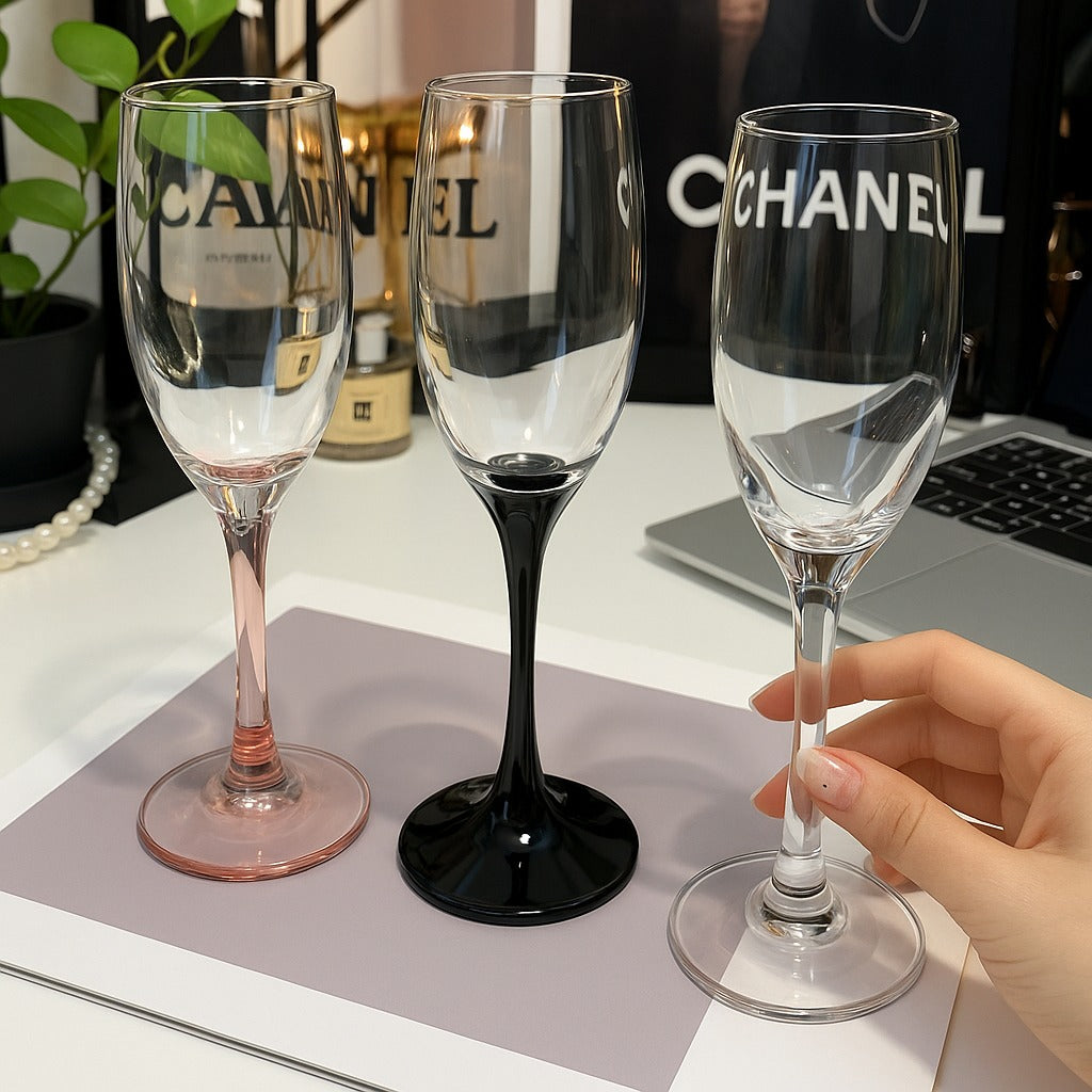 Elegant Crystal Glass Set