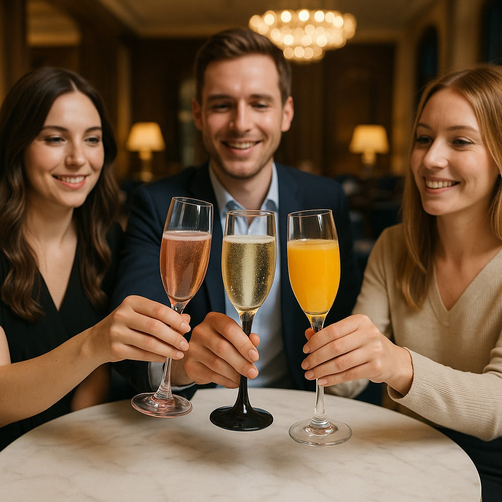 Elegant Crystal Glass Set