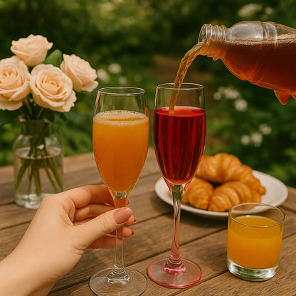 Elegant Crystal Glass Set