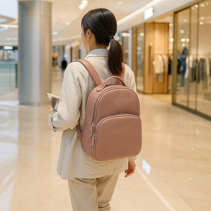 Elegant Leather Backpack