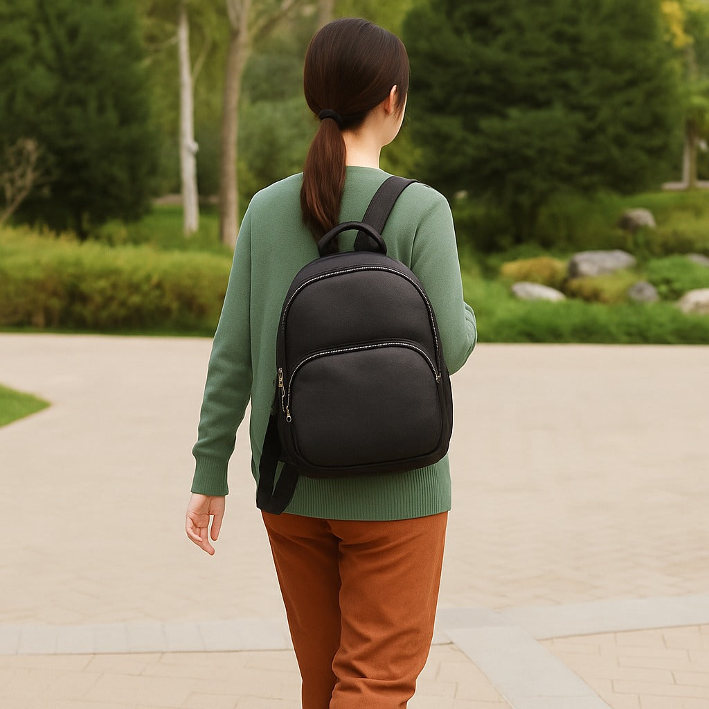 Elegant Leather Backpack