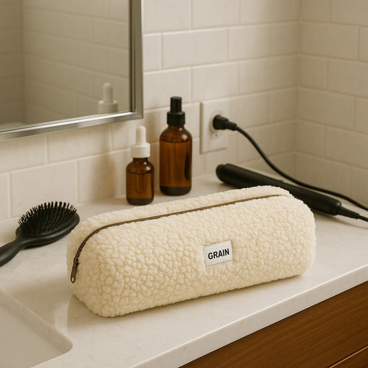 Fluffy Cosmatic Storage Pouch