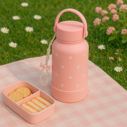 Bow Charm Water Bottle