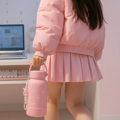 Bow Charm Water Bottle