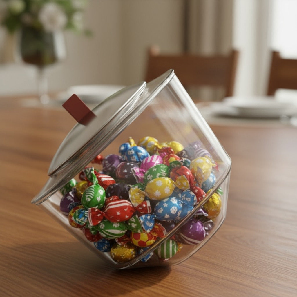 Glass Storage Jar with Lid