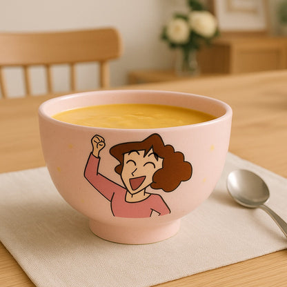 Shinchan Family Bowl Set