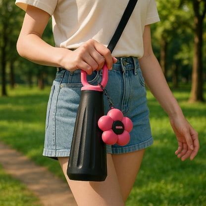 Floral Charm Steel Bottle