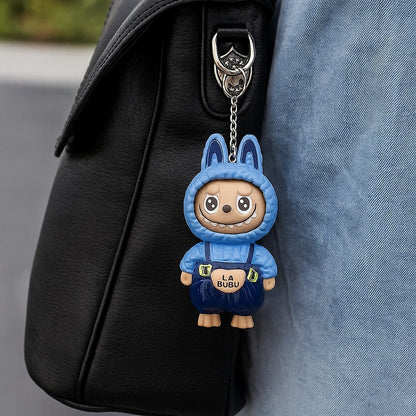 Labubu Face-Changing Keychain
