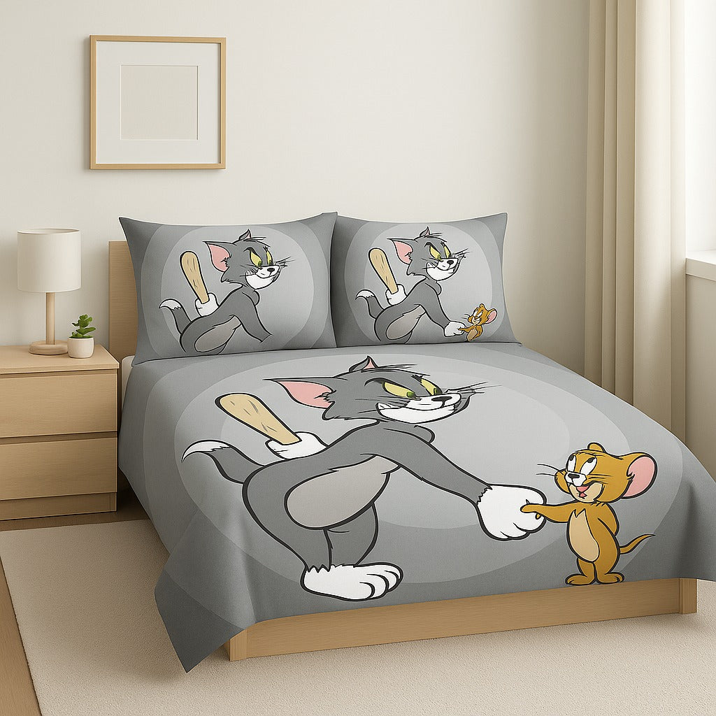 Tom & Jerry Bedsheet
