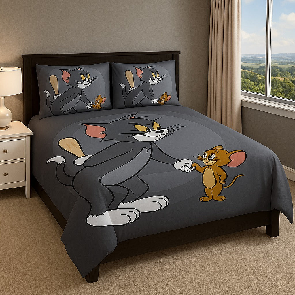 Tom & Jerry Bedsheet