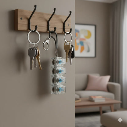 Fidget Light Keychain