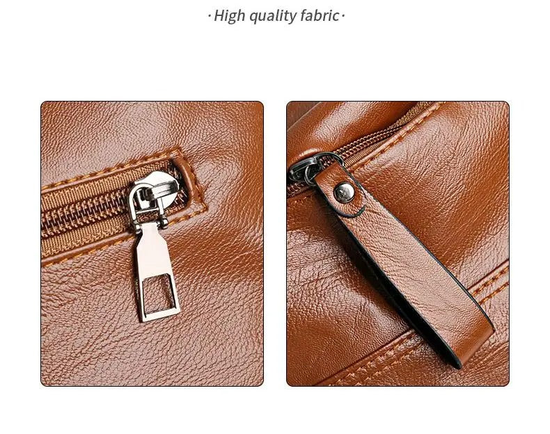 Large Capacity Shoulder Bag with Adjustable Strap