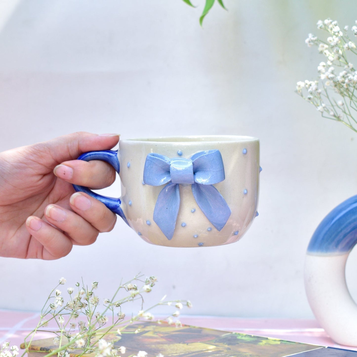 Aesthetic Bow Mug