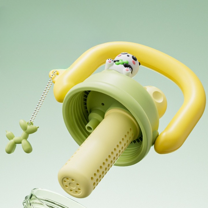 Panda Straw Bottle