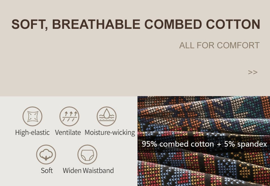 Men's Premium Cotton Boxer Briefs