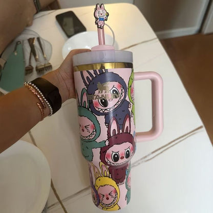 Cute Labubu Squad Tumbler