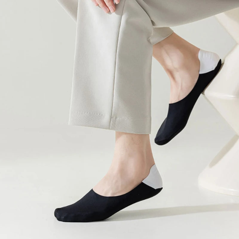 Two-Tone Mesh Boat Socks: Cool, Breathable Comfort & Stylish Summer Look