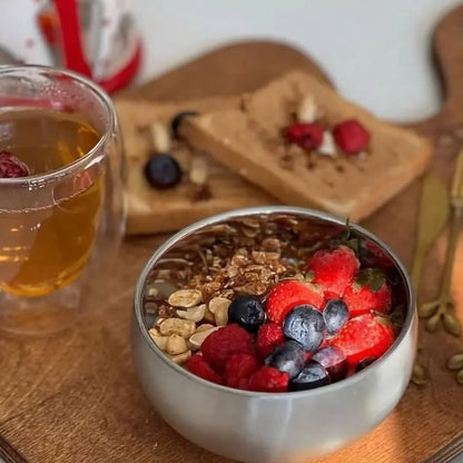 Double-wall Steel Bowls